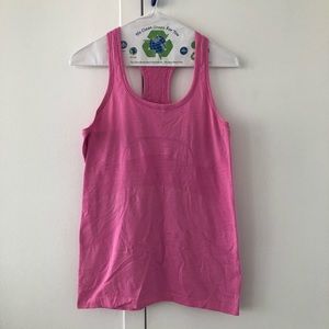 Lululemon Pink Run Swiftly Tank
